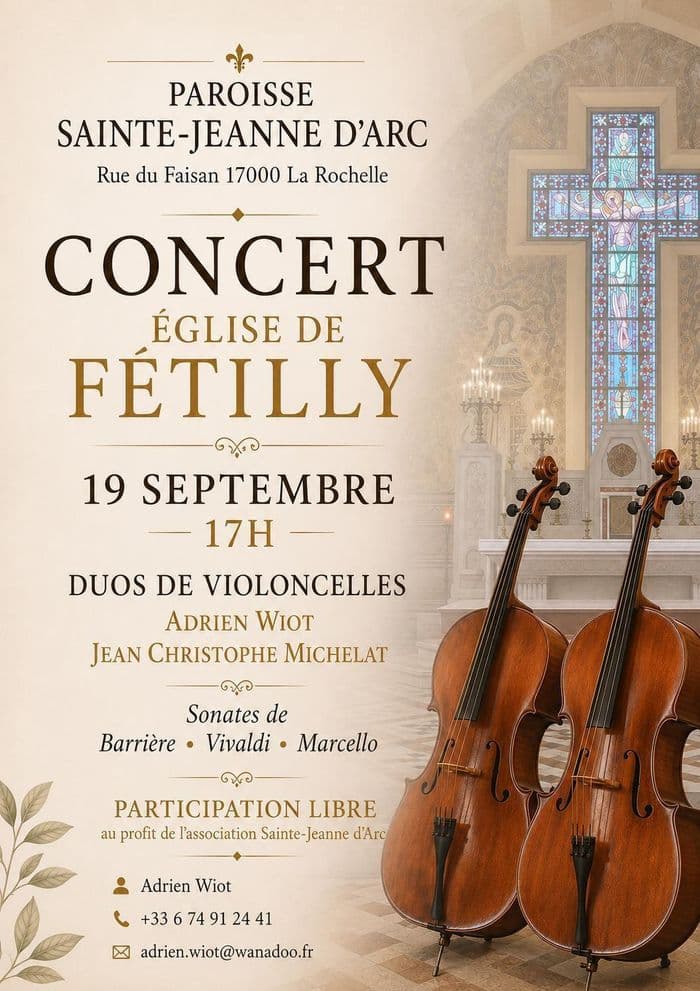 Affiche, Concert de musique baroque
