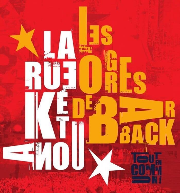 Affiche, Les Ogres de Barback & La Rue Kétanou