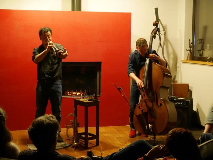 Affiche, Duo d'improvisation : Christian Pruvost / Nicolas Mahieux