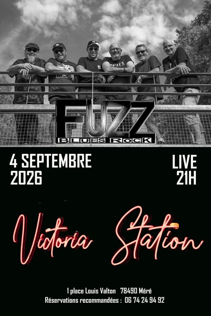 Affiche, FUZZ au Victoria Station
