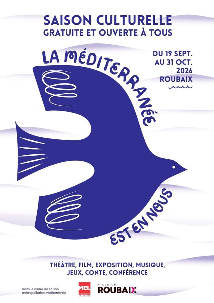 Affiche, 2026, La Méditerranée est toujours en nous