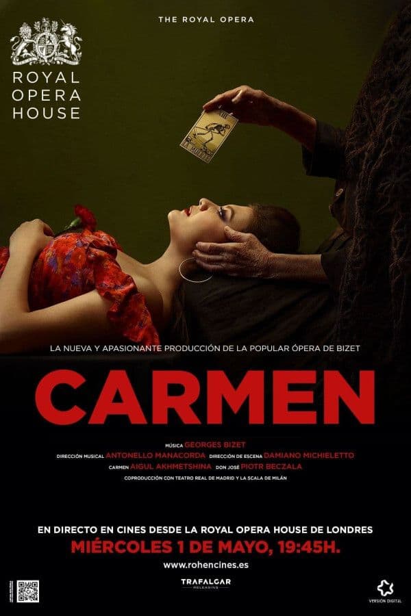 Affiche, Royal Opera House: Carmen