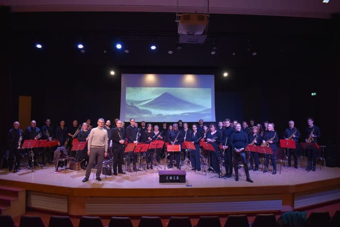 Affiche, Concert d'harmonie Musique & Co et Orchestre de l'Ensemble Musical des Cheminots Rennais