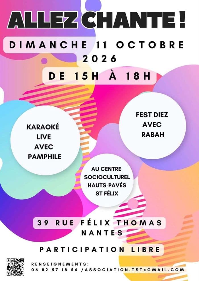 Affiche, Allez chante !