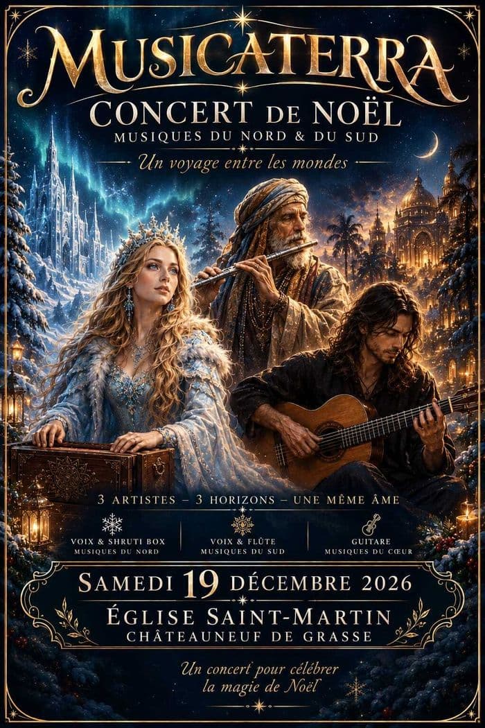 Affiche, Musicaterra. Christine Giraud