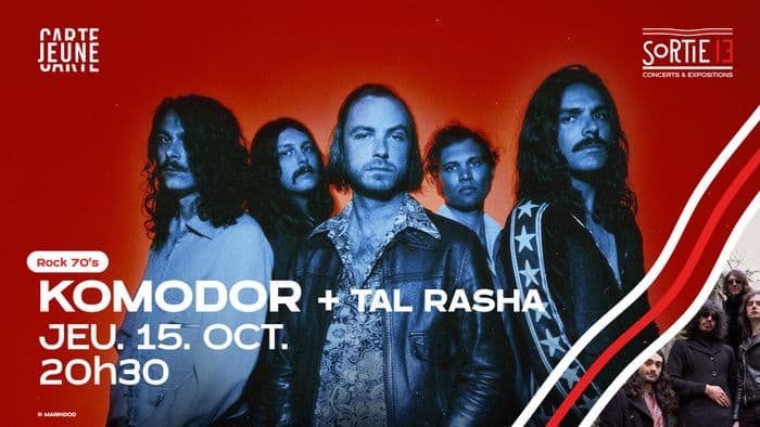 Affiche, Komodor + Tal Rasha