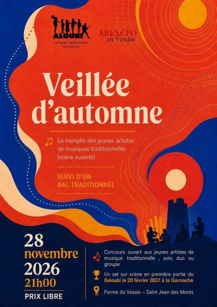 Affiche, Veillée d'Automne