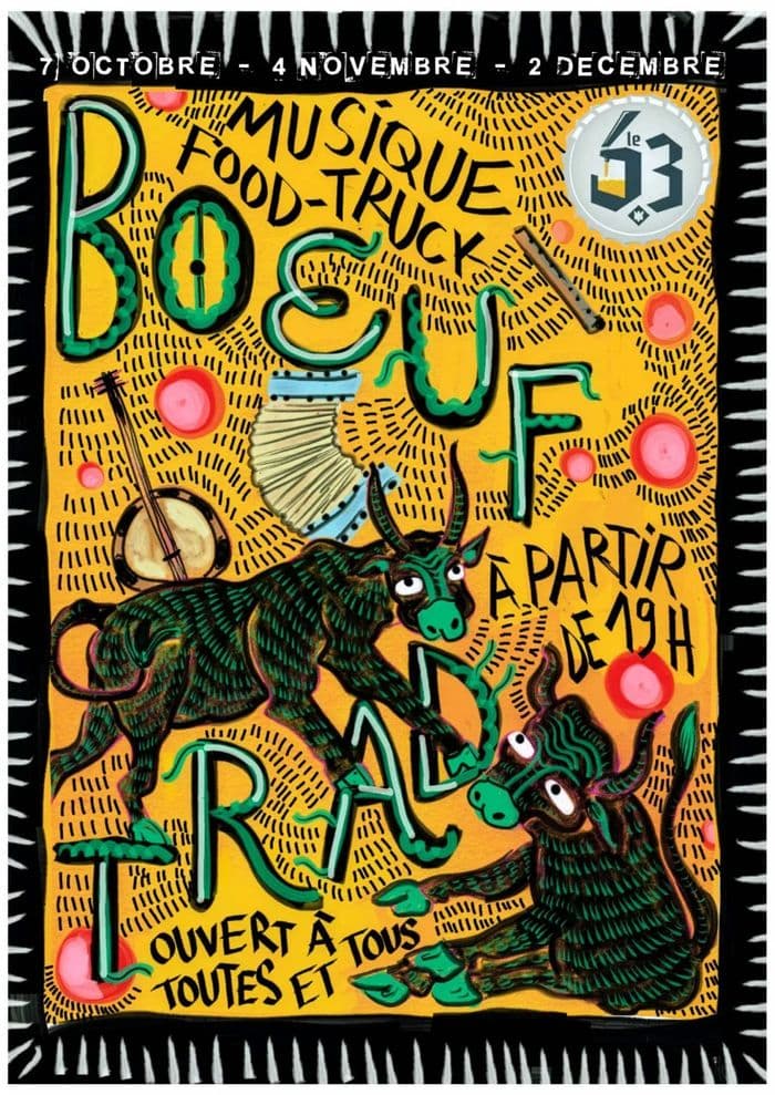 Affiche, Boeuf trad des Combrailles