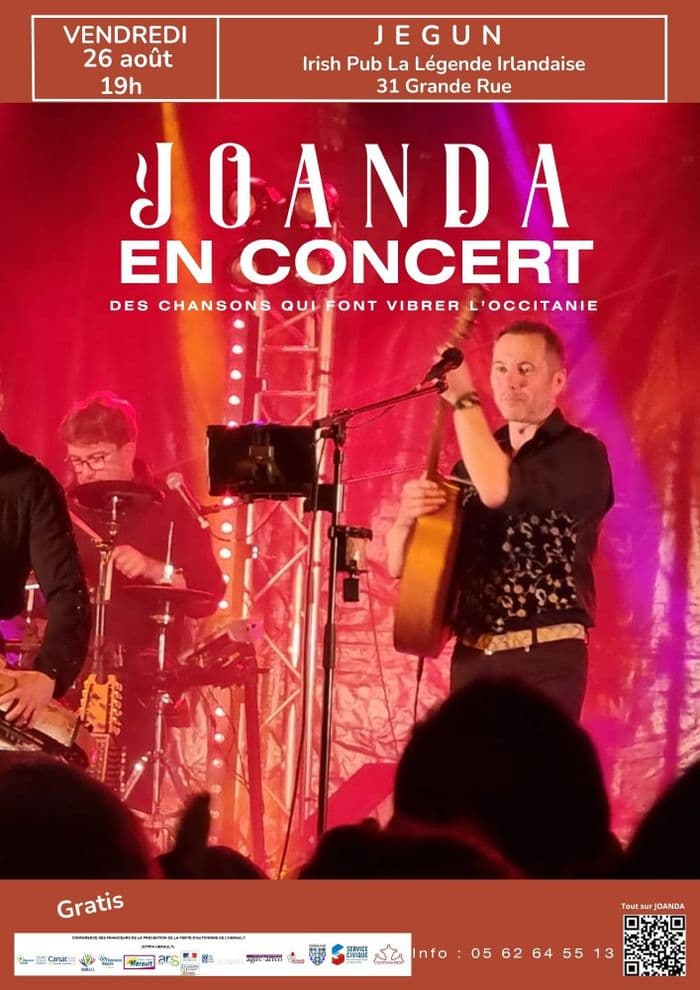 Affiche, 1000 ans - Joanda en concert