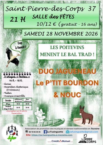 Affiche, Les poitevins mènent le bal
