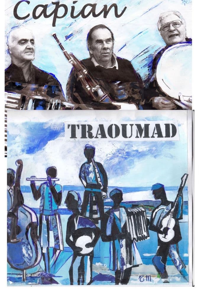 Affiche, Bal Trad avec traoumad et Capian