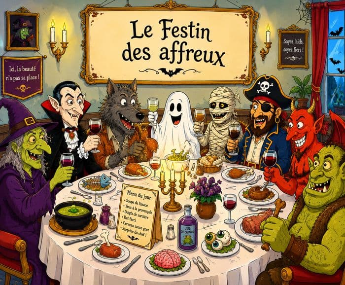 Affiche, Conte musical d’Halloween