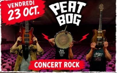 Affiche, Concert rock - PeatBog