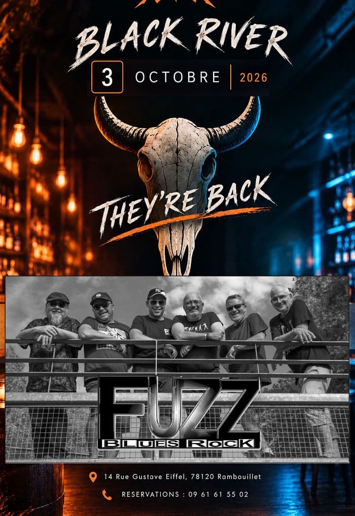 Affiche, FUZZ revient au Black River