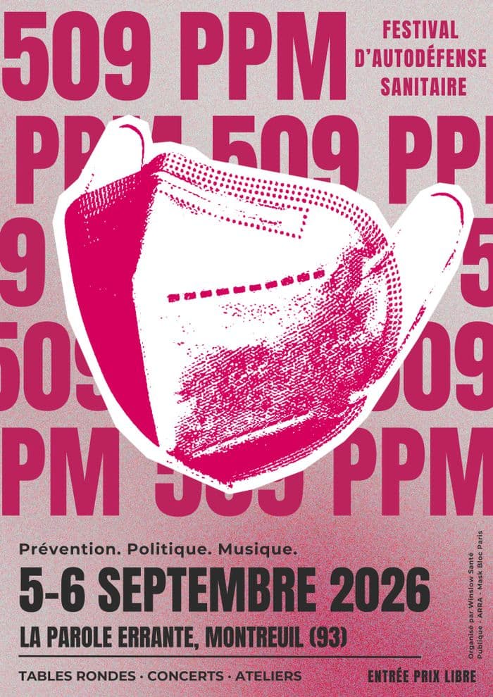 Affiche, 509 PPM - Prévention, Politique, Musique.