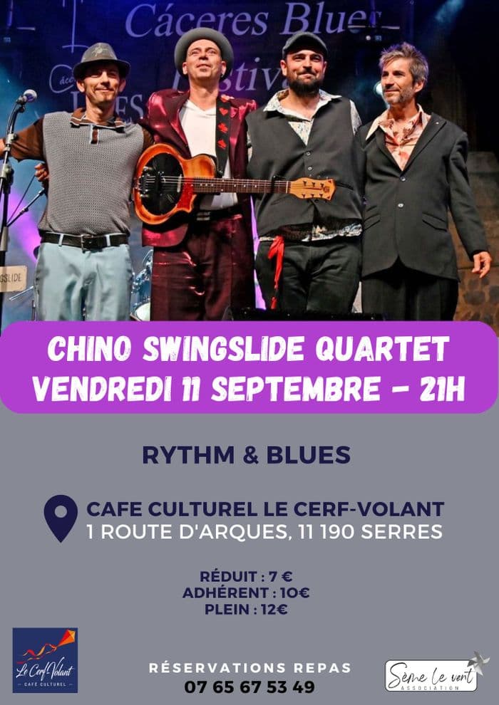 Affiche, Chino Swingslide Quartet