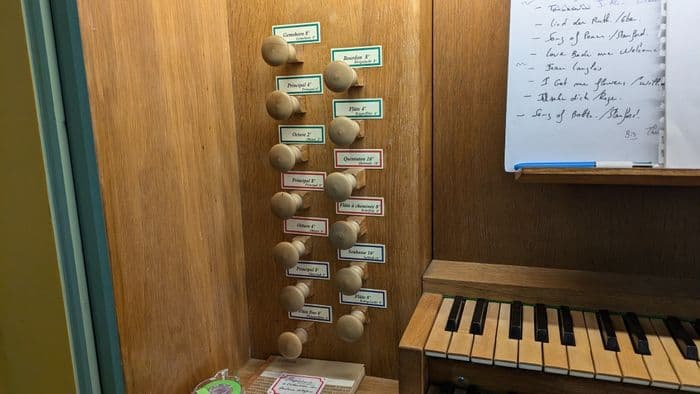 Affiche, Démonstration - À la découverte de l'orgue de Notre-Dame à buffet ouvert