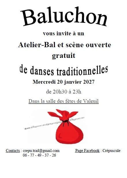 Affiche, Bal - Scène ouverte