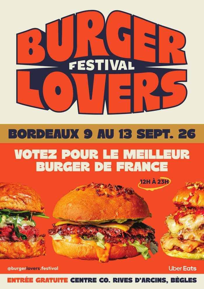 Affiche, LE festival des meilleurs burgers de France