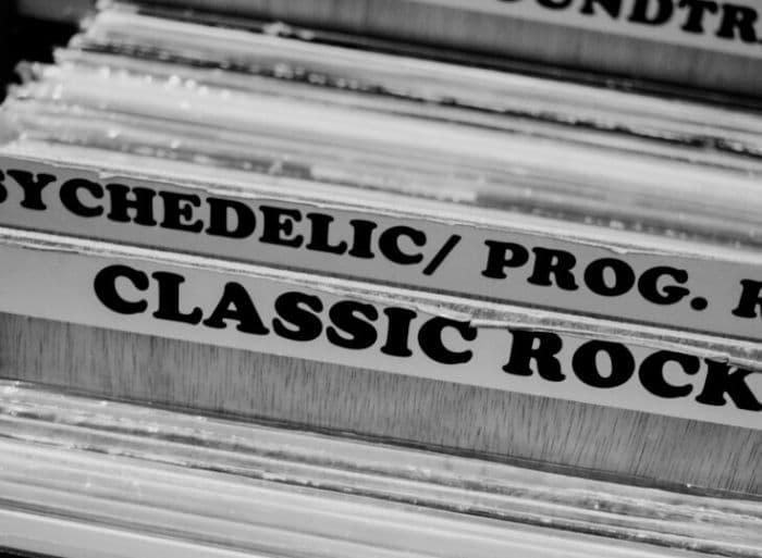 Affiche, Musiques progressives issues du rock, de 1968 à nos jours