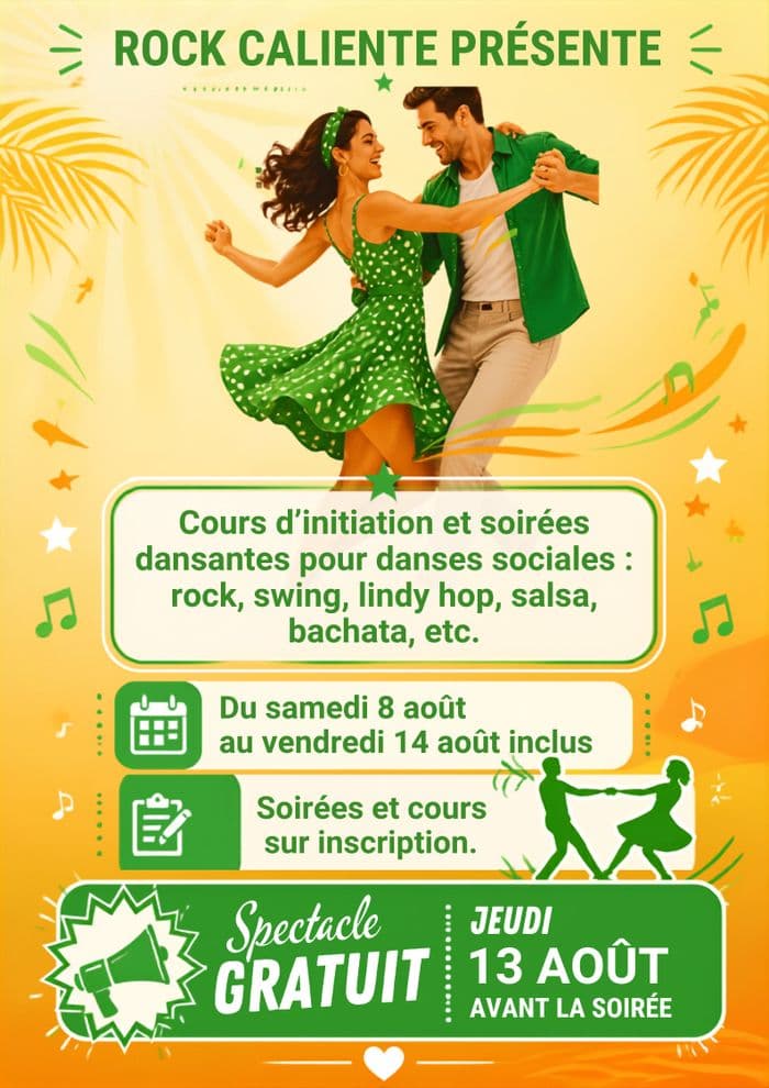 Affiche, ROCK CALIENTE SUMMER CAMP