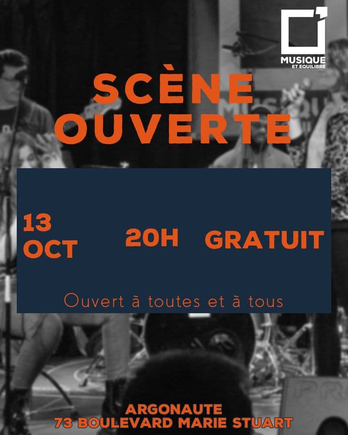 Affiche, Scène Ouverte