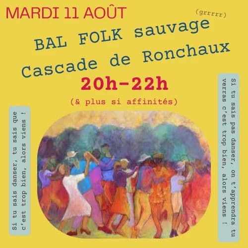 Affiche, Bal folk sauvage