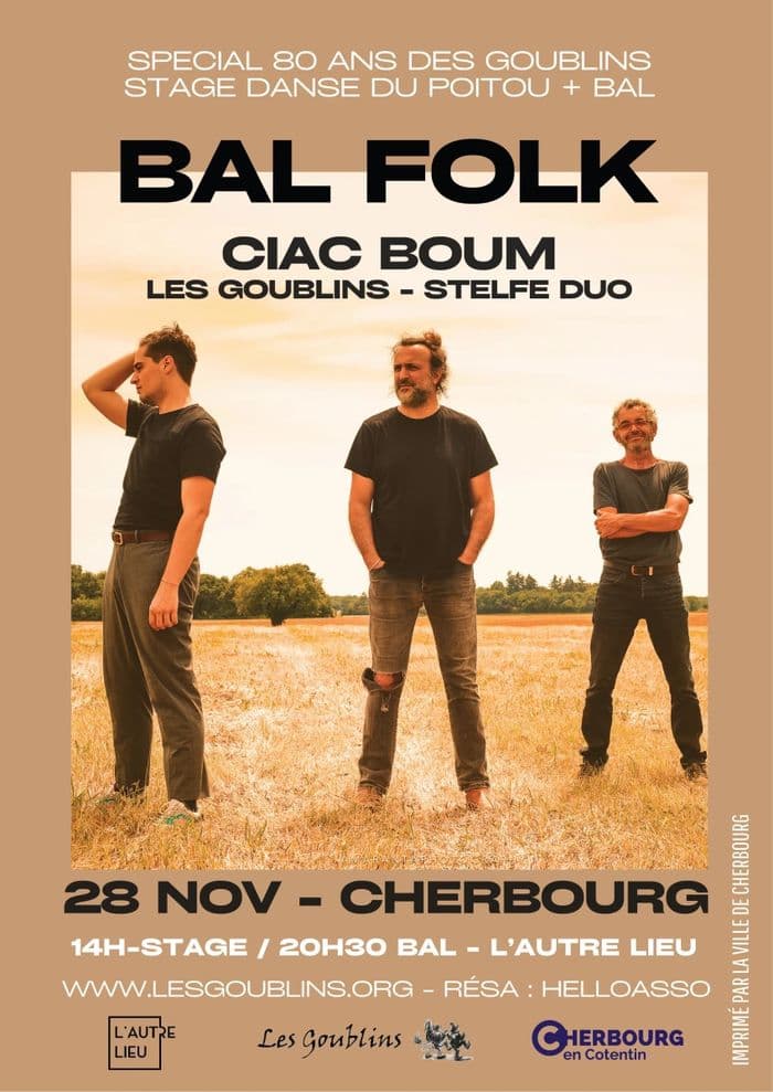 Affiche, Grand Bal Folk des 80 ans des Goublins