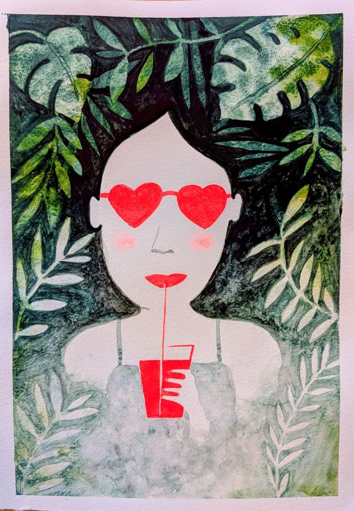 Affiche, Coeurs grenadine - reprises de Laurent Voulzy