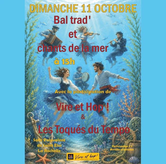 Affiche, Bal Trad La Rochelle