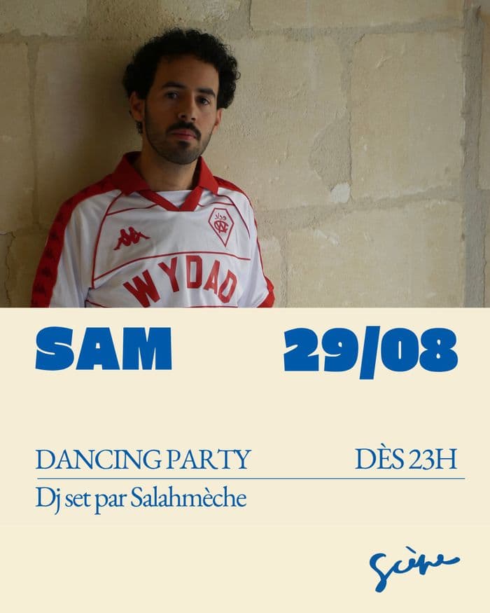 Affiche, DANCING PARTY // Dj set par Salahmèche