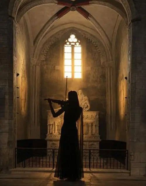 Affiche, Le patrimoine sublimé par la musique : concert de violon en la Collégiale Saint-Salvi