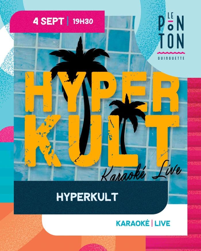 Affiche, Hyperkult - Karaoké live