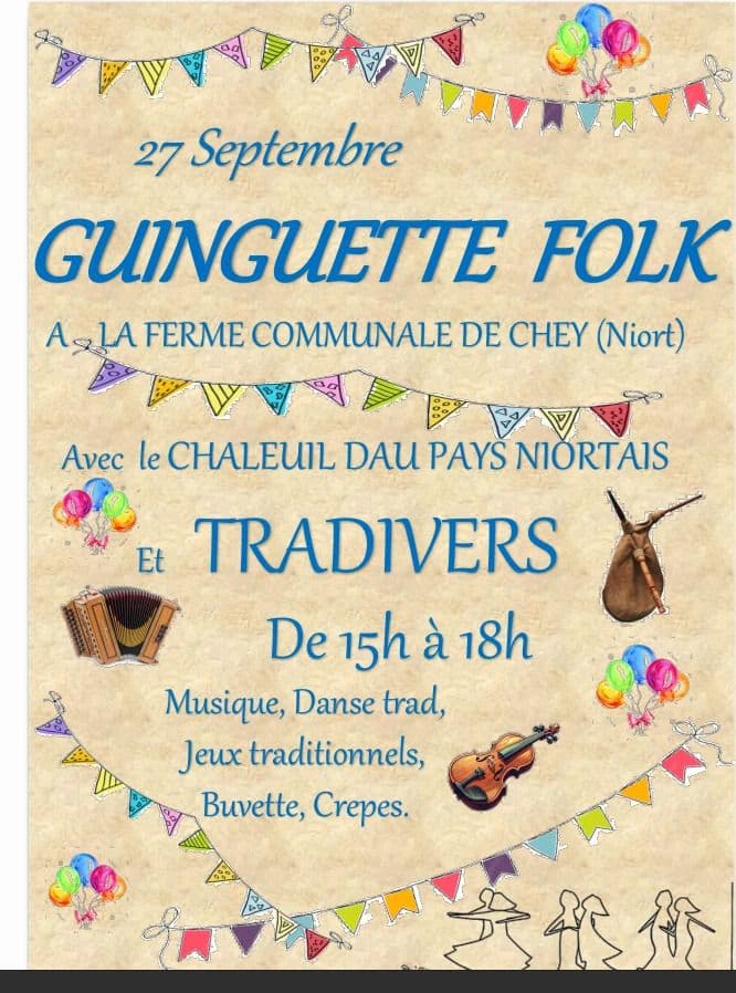 Affiche, Guinguette folk