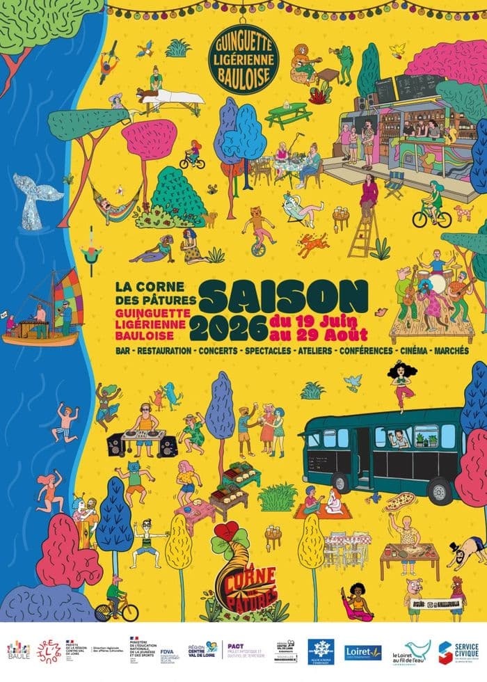 Affiche, Les p'tits buvards à La Corne des Pâtures