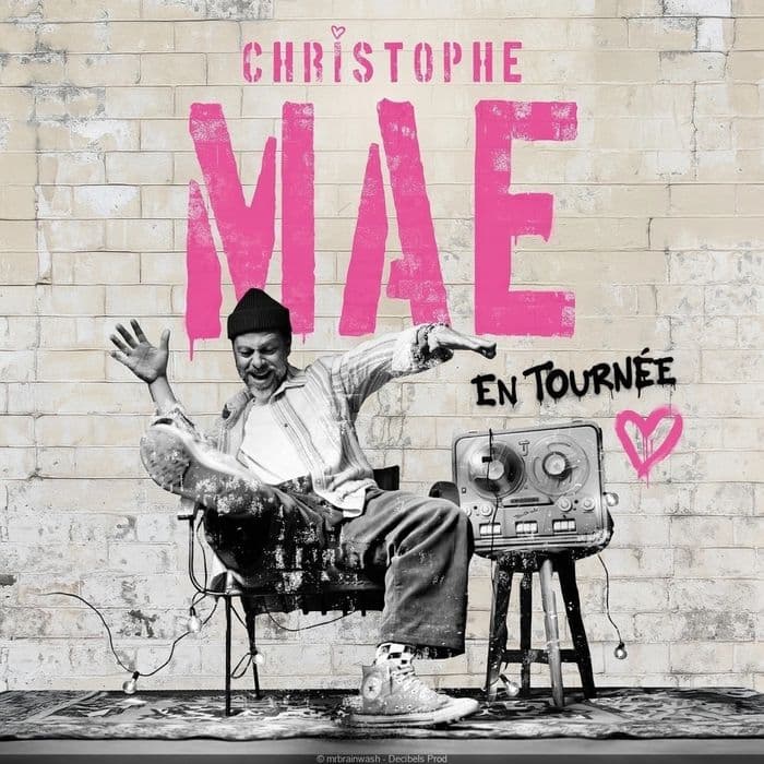 Affiche, Christophe Maé en concert à l'Arkéa Arena