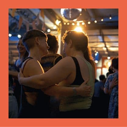 Affiche, TUMULTE · BAL TRAD QUEER · Collectif Tumulus · MONDE·S#3