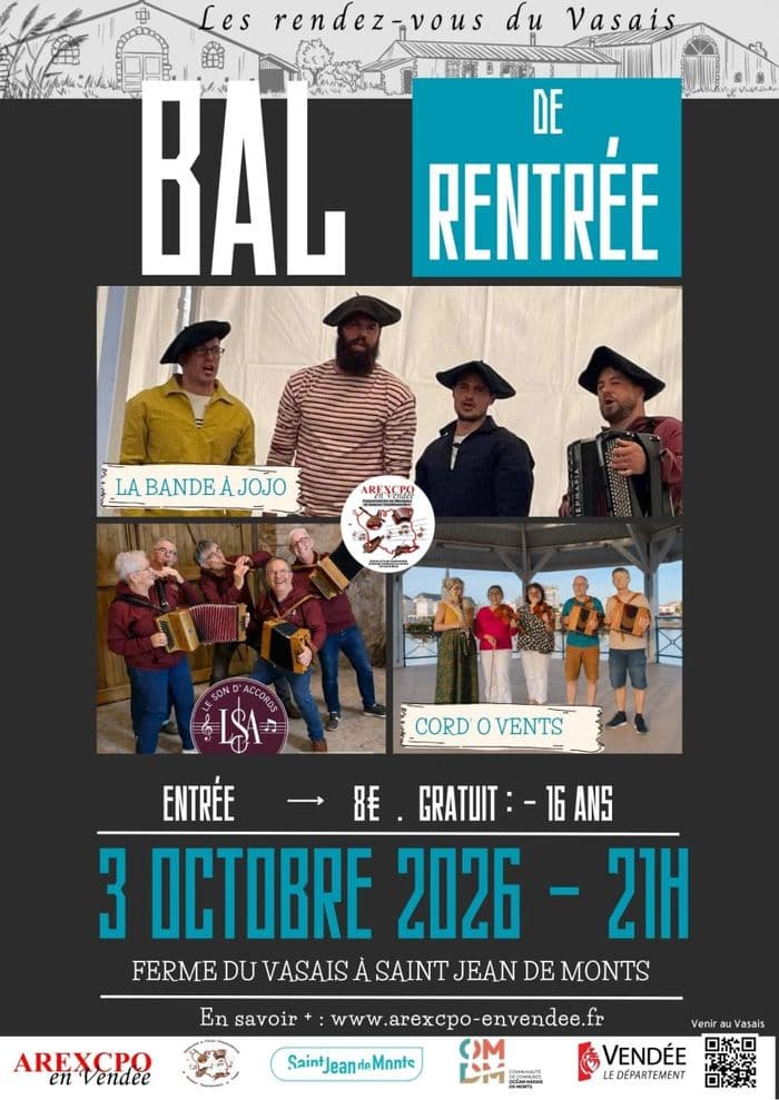 Affiche, Bal de rentrée du Conservatoire