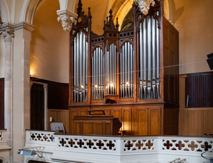 Affiche, Présentation de l'orgue Joseph Merklin