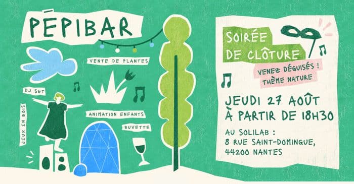Affiche, PepiBAR : soirée de clôture / sur le thème de la Nature !