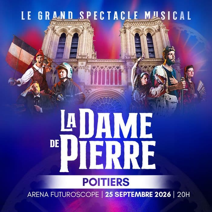 Affiche, La Dame de Pierre, le Spectacle musical
