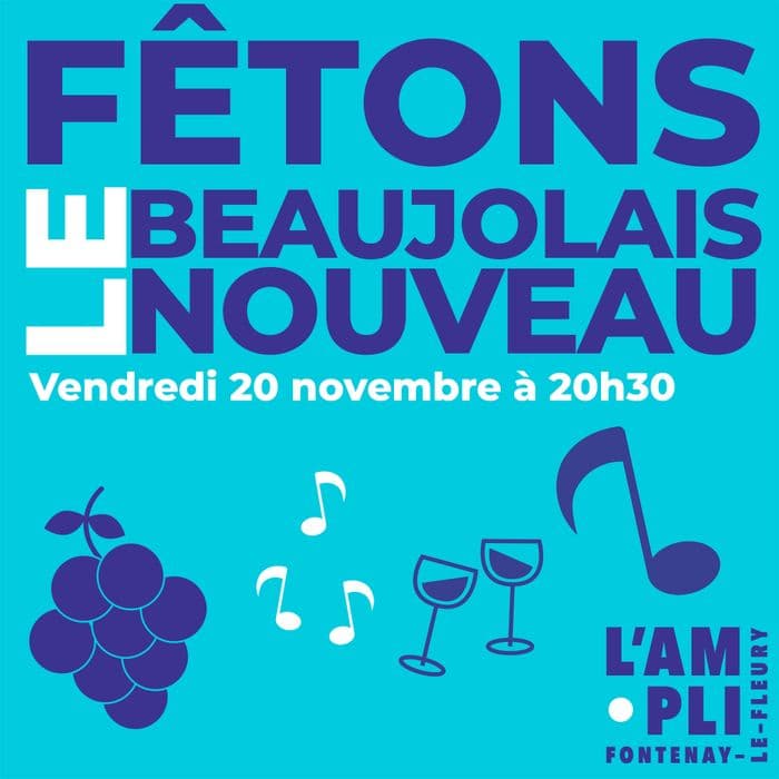 Affiche, Fêtons le Beaujolais !
