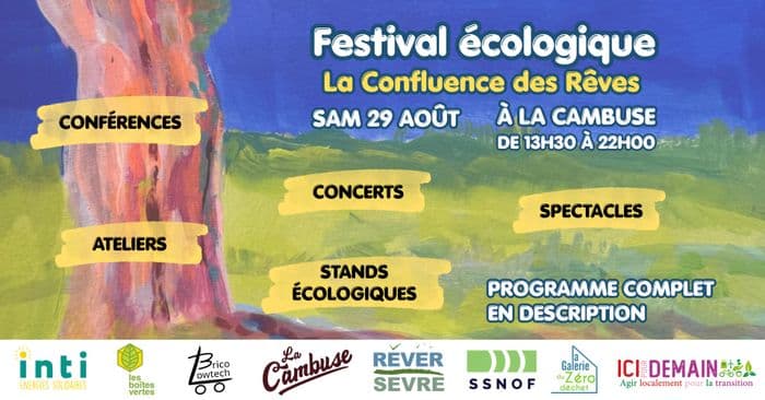 Affiche, Festival écologique de la Cambuse