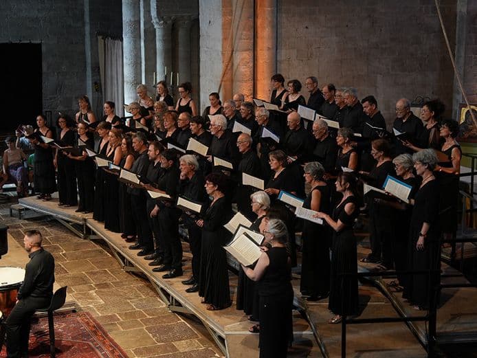 Affiche, Concert "Patrimoine en danger" par le choeur symphonique de Montpellier