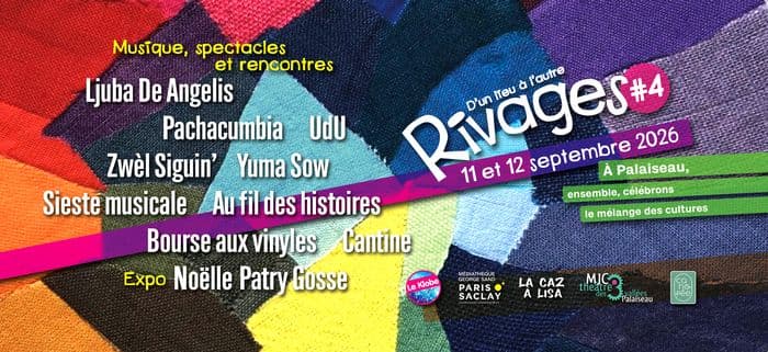 Affiche, Rivages #4 - D'un lieu à l'autre