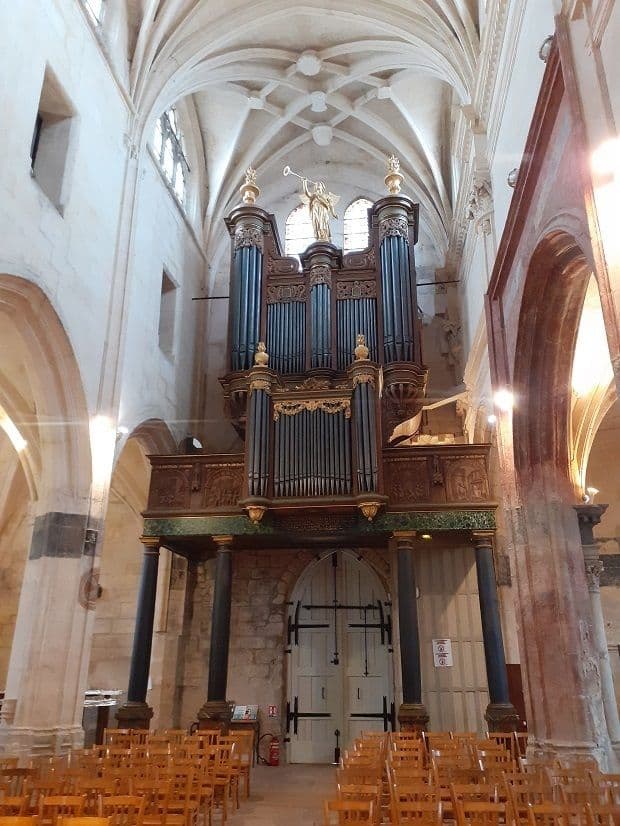 Affiche, « Seraphim in Luce », motets et airs du baroque français pour deux sopranos et orgue