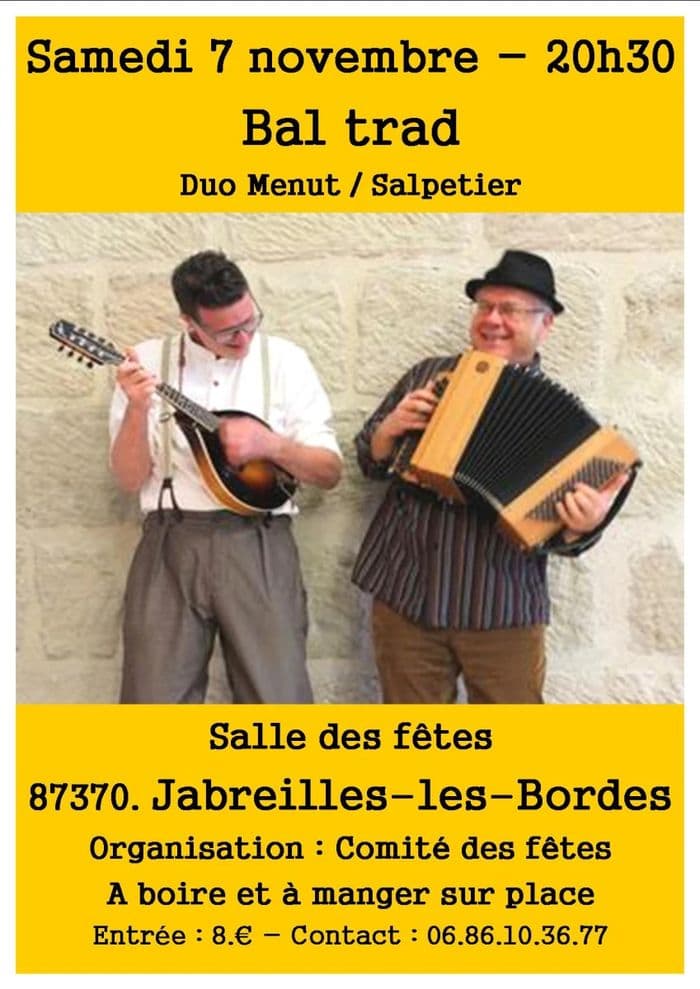 Affiche, Bal trad
