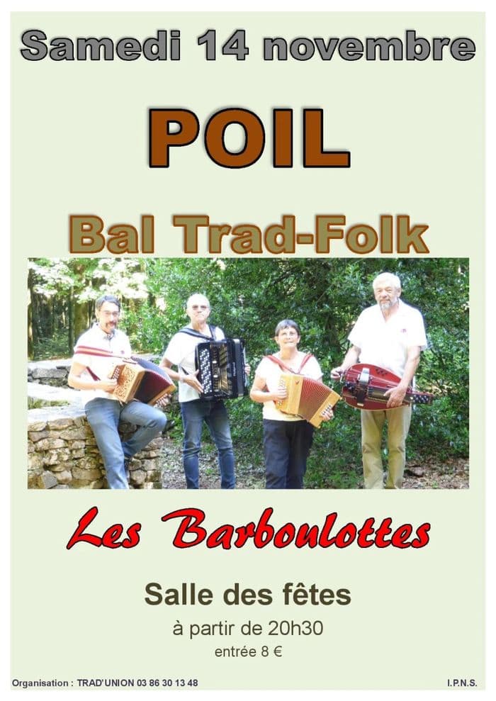 Affiche, Bal Trad Folk