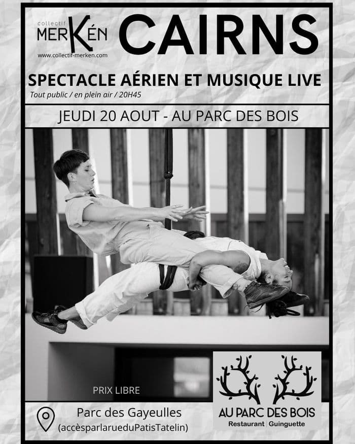 Affiche, 🌿 Une soirée suspendue entre ciel, pierre et musique
