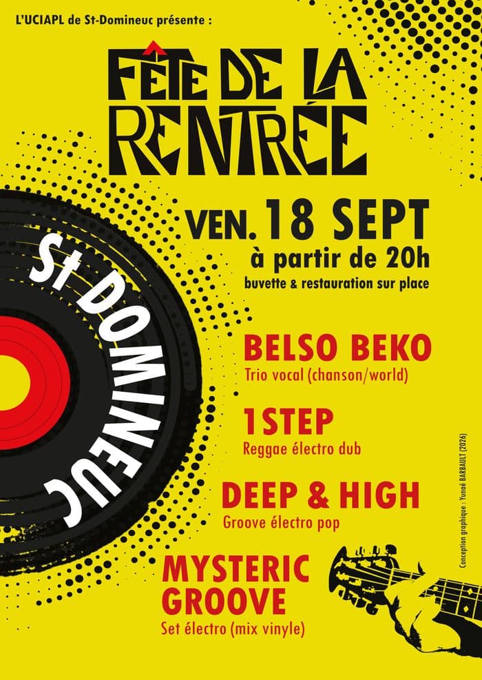 Affiche, 1step en concert